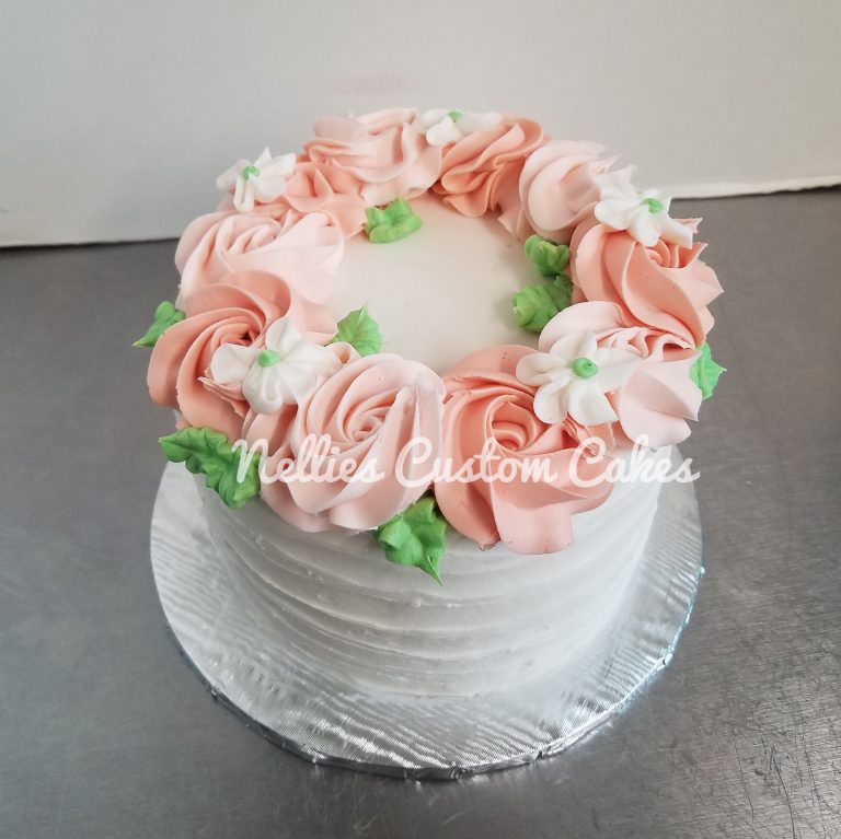 Buttercream floral - Nellies Custom Cakes, Kansas City