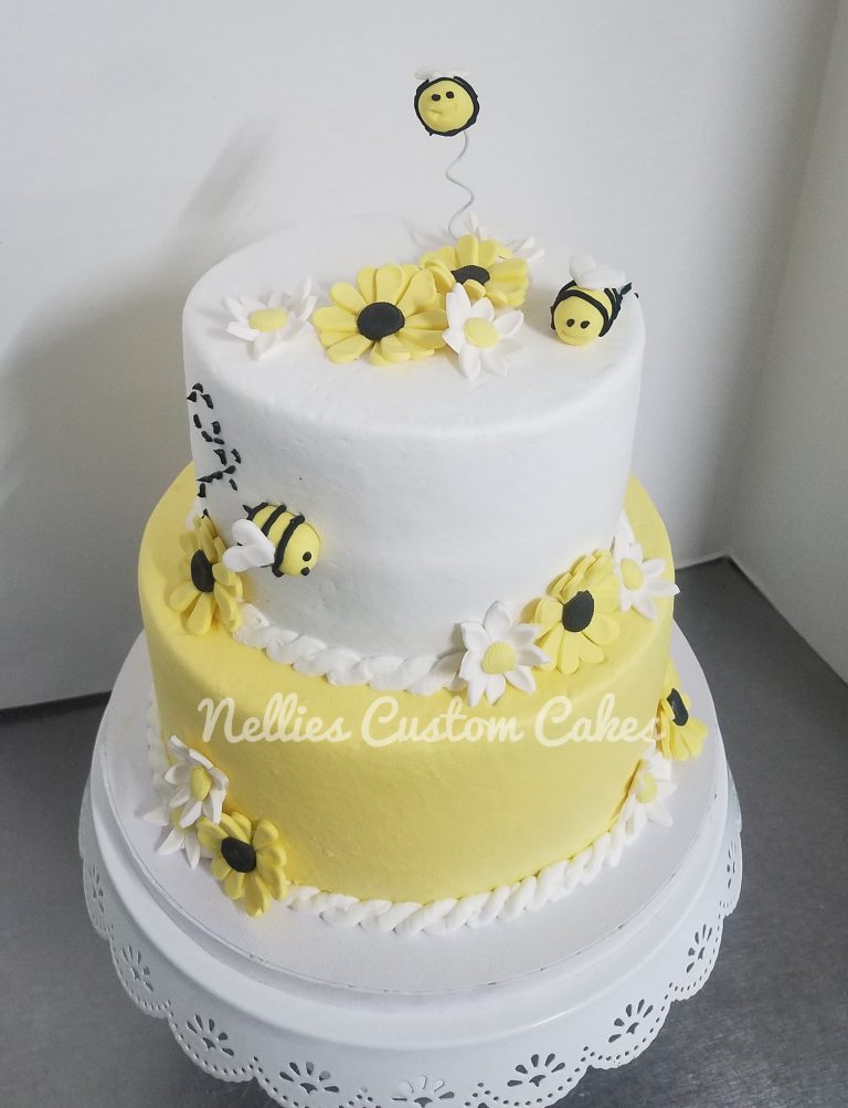 Bee baby shower - Nellie's Custom Cakes, Kansas City