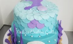 Mermaid under the sea cake - Nellie's Custom Cakes, Kansas City