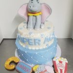 Elephant circus baby shower - Nellie's Custom Cakes, Kansas City
