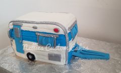 3D Carved camper cake - Nellie's Custom Cakes, Kansas City